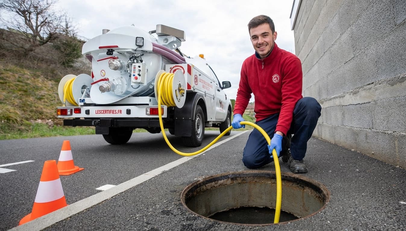Débouchage d'Égout