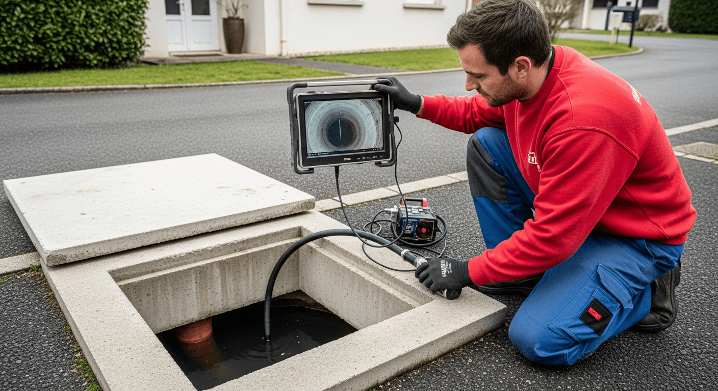 Bouchon dans canalisation enterrée : diagnostic et solutions en Seine