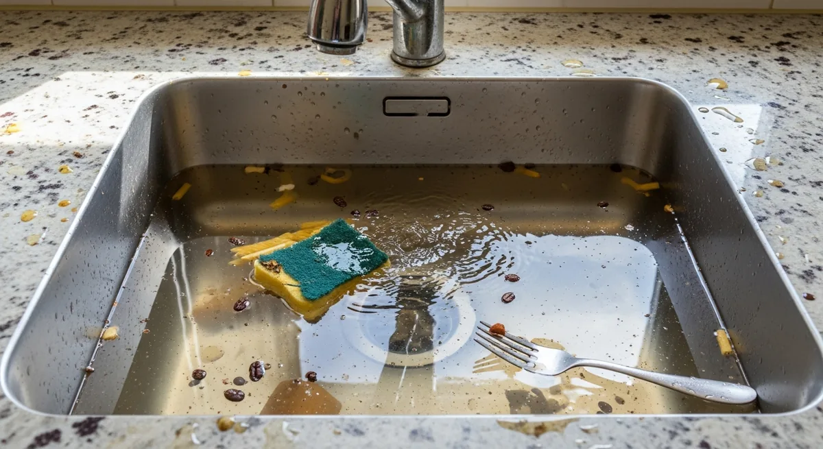 Évier ou lavabo bouché