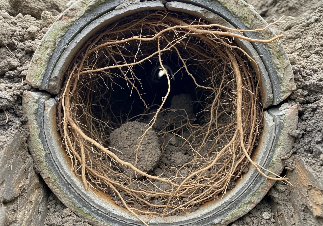 Racines, affaissement, dépôts : les causes fréquentes