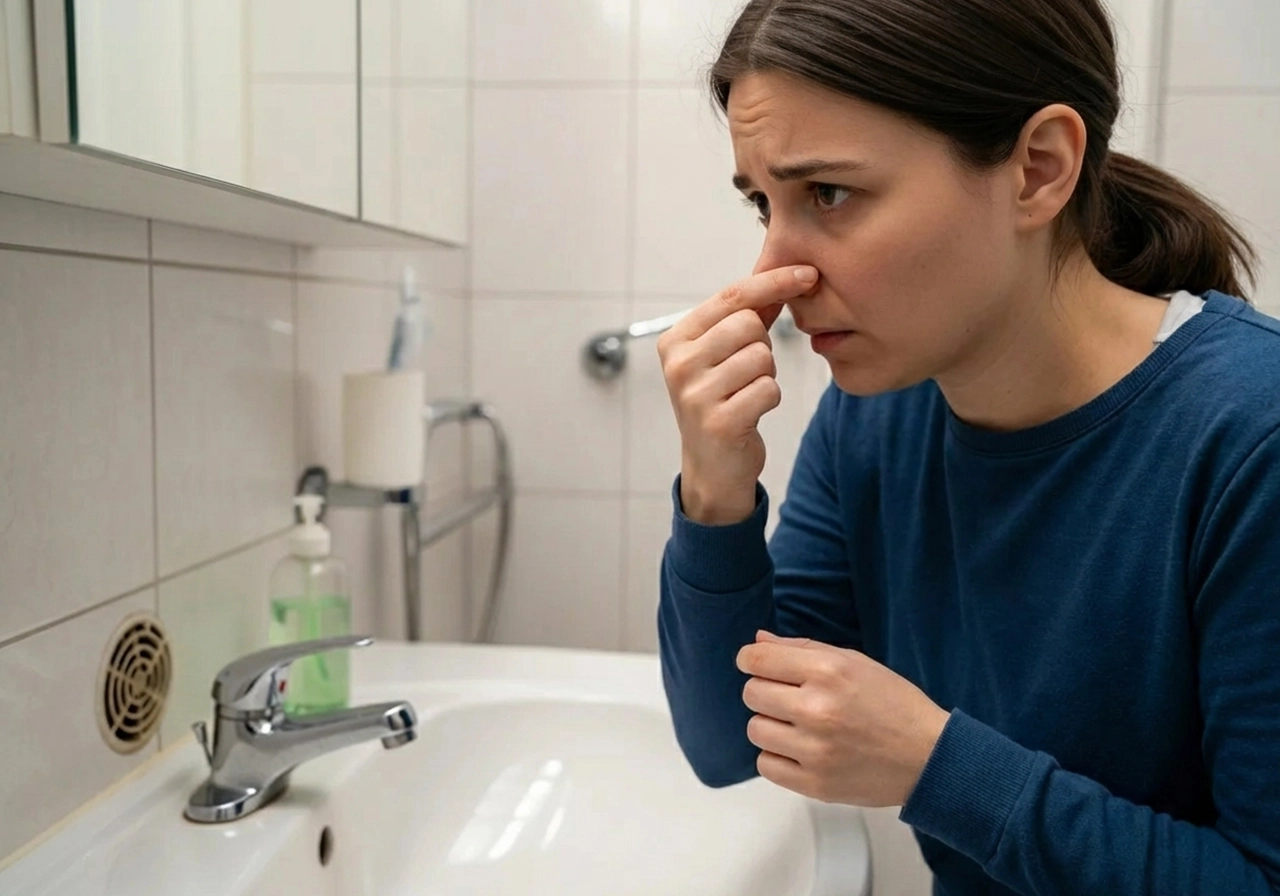 Égout bouché : quand toute la maison se bloque