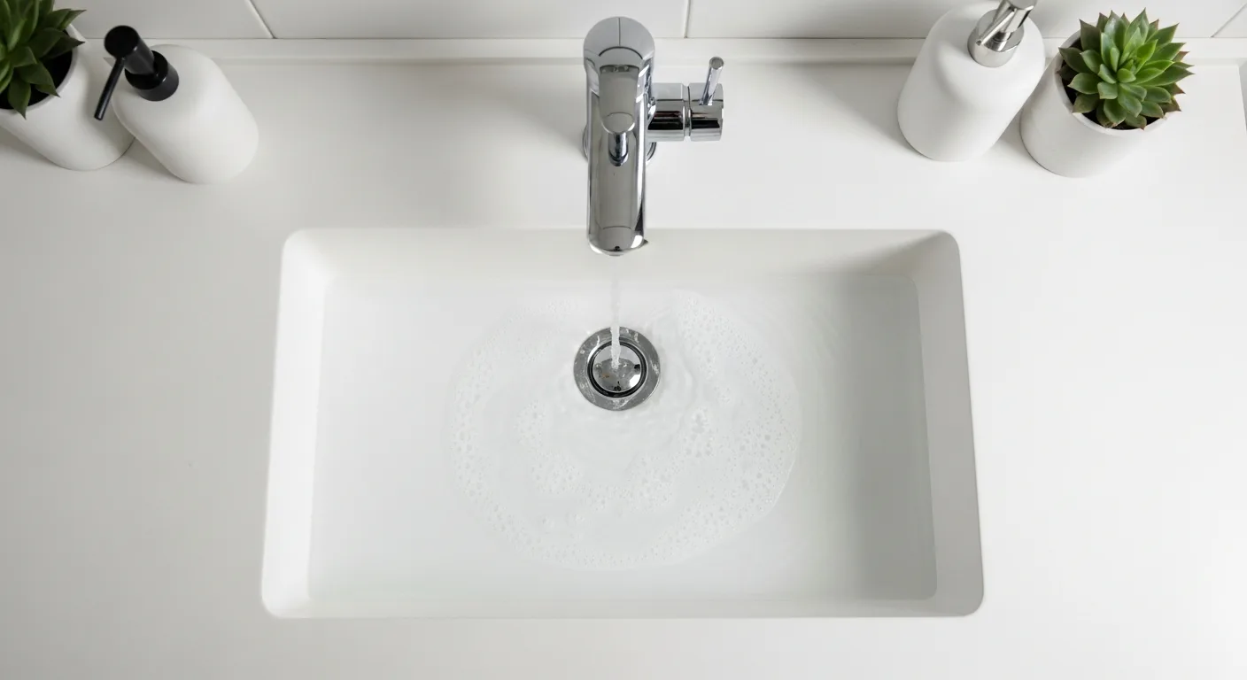 Lavabo qui se vide très lentement