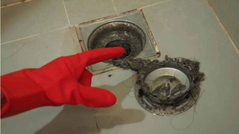 canalisation bouchée